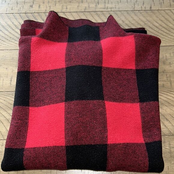 🌴 Tommy Bahama 🇧🇸 Mock 🐢Neck Sweater Buffalo🦬 Scotland🏴󠁧󠁢󠁳󠁣󠁴󠁿 Plaid - Picture 12 of 17